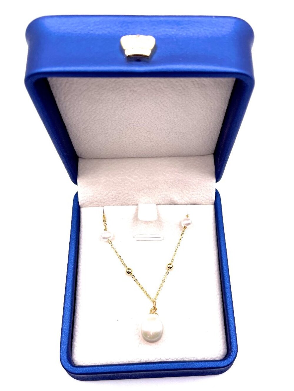 HOUSE OF PEARLS TEARDROP PENDANT NECKLACE